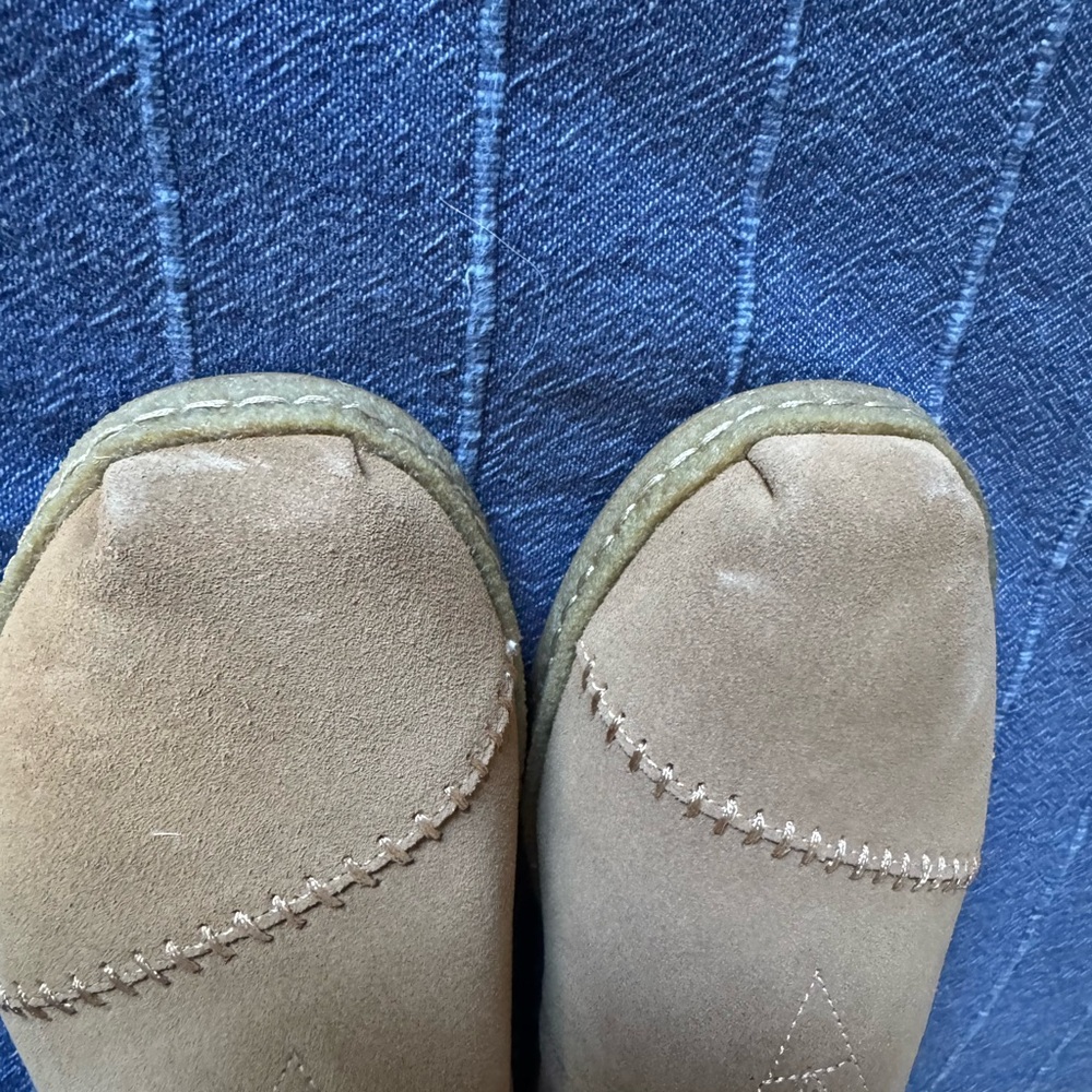 TOMS Women's Brown Suede Loafers - Picture 5 of 11